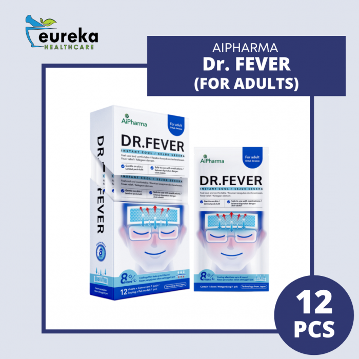 AIPHARMA DR.FEVER PATCH (FOR ADULT) 12'S