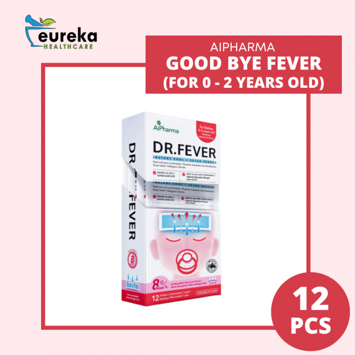AIPHARMA DR.FEVER PATCH (FOR BABIES 0-2 YEARS) 12'S