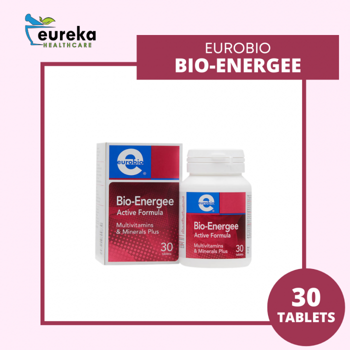 EUROBIO BIO-ENERGEE ACTIVE FORMULA TABLET 30'S