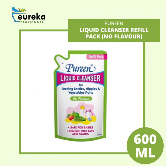 PUREEN LIQUID CLEANSER (NO FLAVOUR) 600ML REFILL